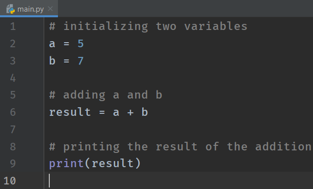 which-symbol-is-used-for-single-line-comment-in-python